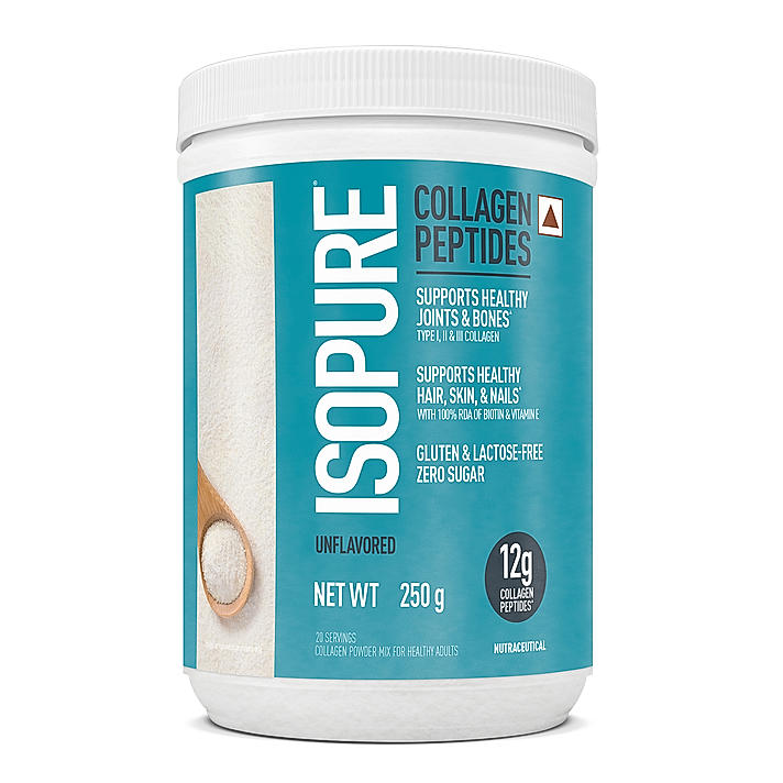 Isopure Collagen Peptides (12g/serve) with Type I,II & III Collagen