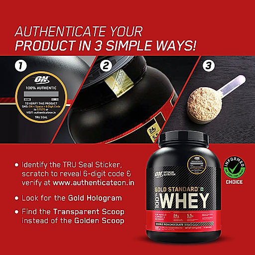 Optimum Nutrition (ON) Gold Standard 100% Whey Protein Powder