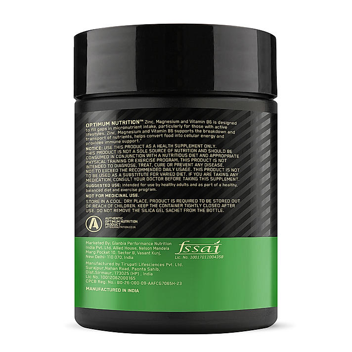 Optimum Nutrition (ON) Zinc Magnesium Aspartate (ZMA)