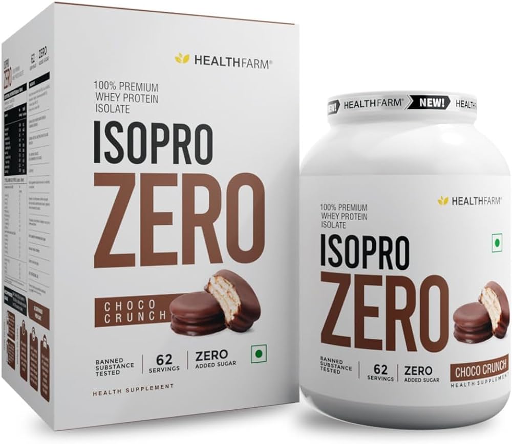 HealthFarm Iso Pro Zero Isolate Protein - Muscle Engine Supplement Store