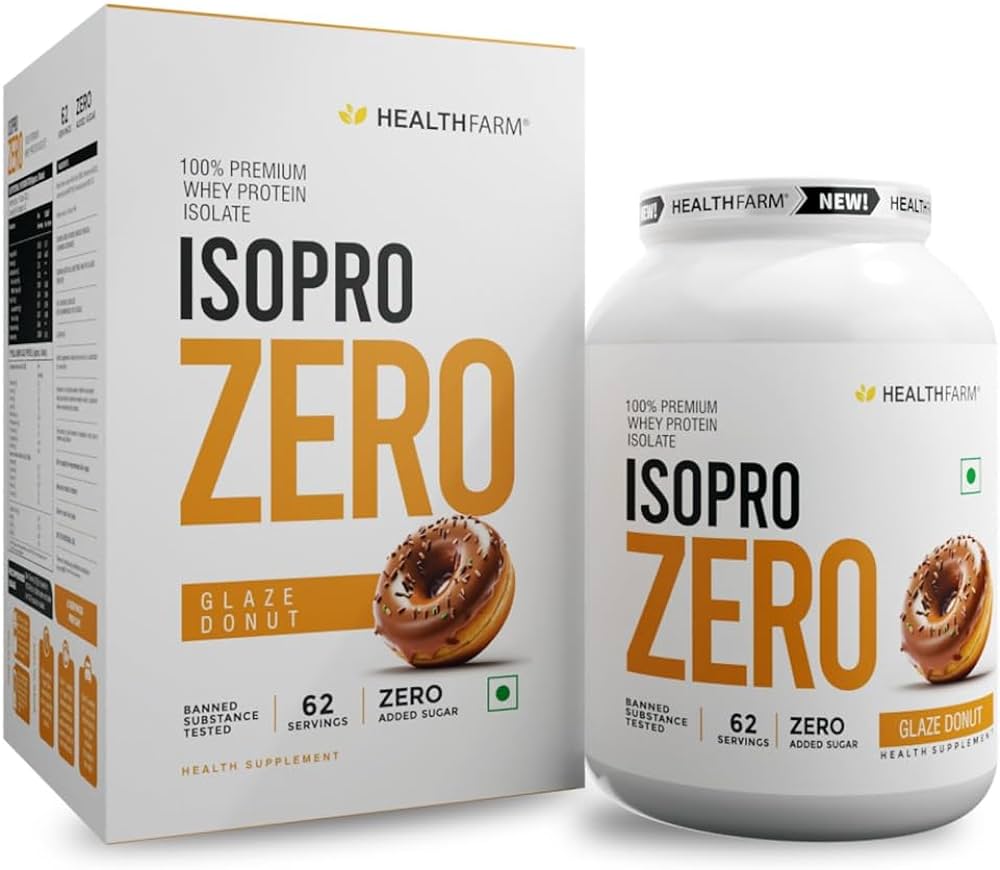 HealthFarm Iso Pro Zero Isolate Protein - Muscle Engine Supplement Store
