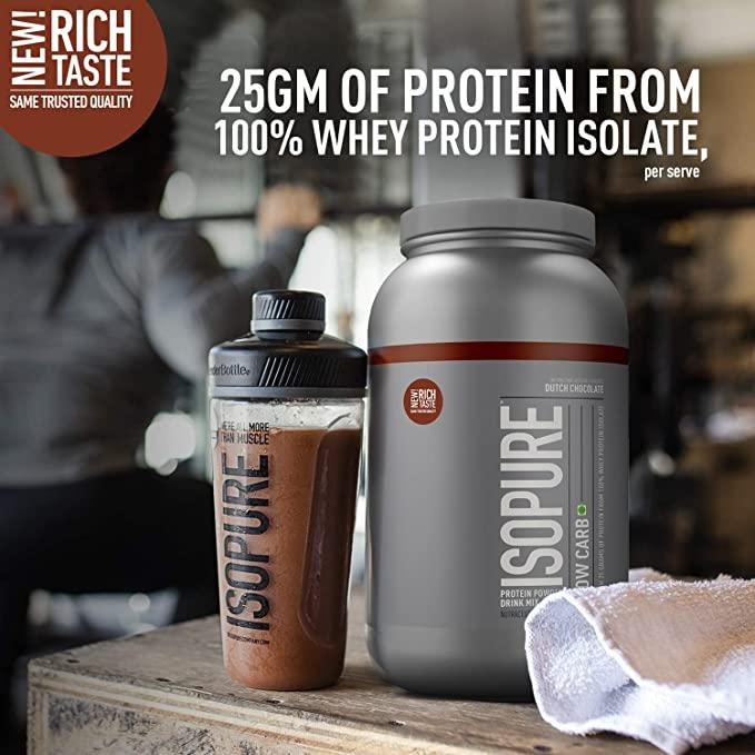 Isopure Low Carb Whey Protein Isolate Powder - Muscle Engine Supplement Store