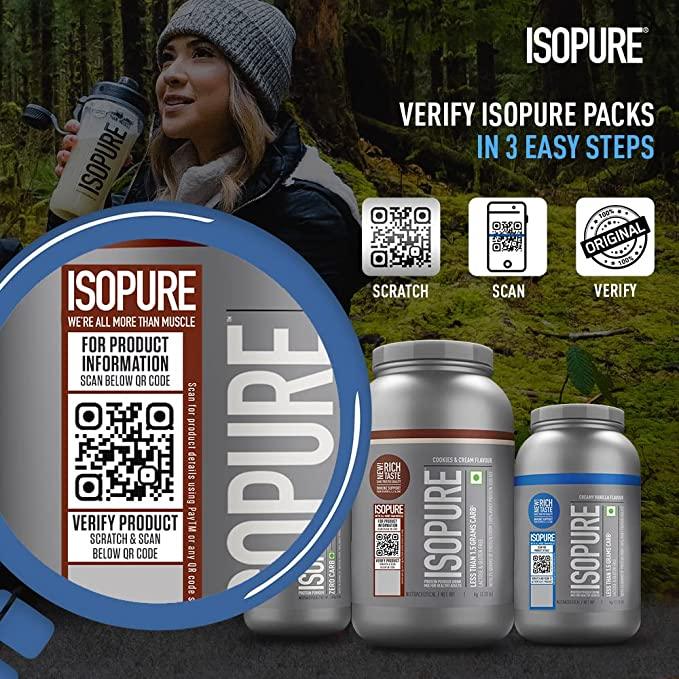 Isopure Low Carb Whey Protein Isolate Powder - Muscle Engine Supplement Store