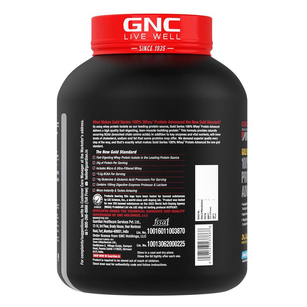 GNC AMP Gold Series 100% Whey Protein Advanced - Muscle Engine Supplement Store