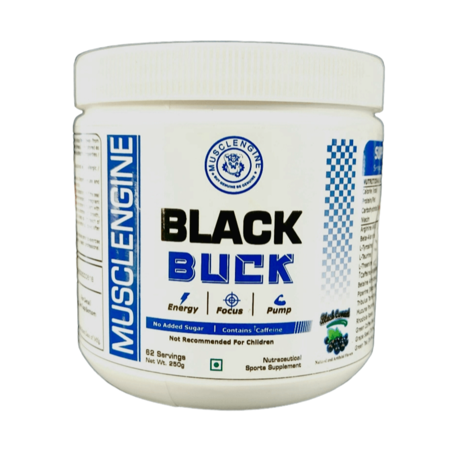 Muscle Engine (ME) Black Buck Strong Pre-Workout