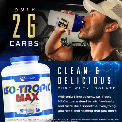 Ronnie Coleman Iso-Tropic Max Isolate Protein