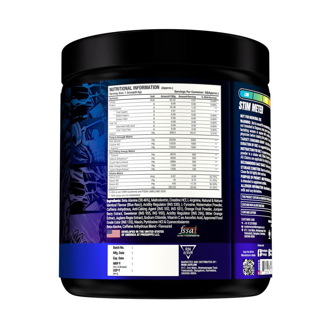 Pro Supps Hyde Xtreme Pre-Workout - Muscle Engine Supplement Store