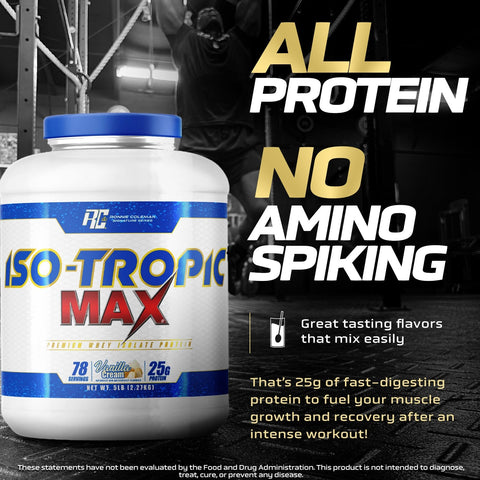 Ronnie Coleman Iso-Tropic Max Isolate Protein