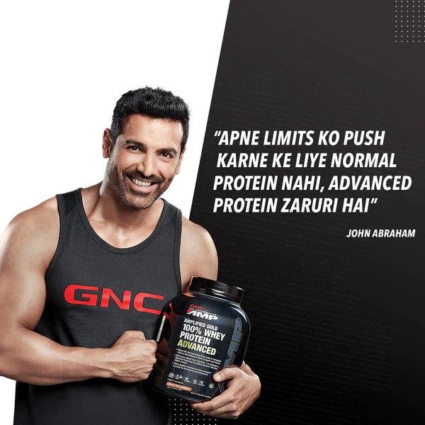 GNC AMP Gold Series 100% Whey Protein Advanced - Muscle Engine Supplement Store
