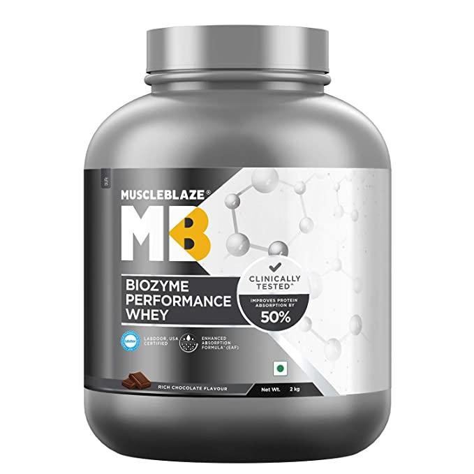 MuscleBlaze Biozyme Performance Whey - Muscle Engine Supplement Store