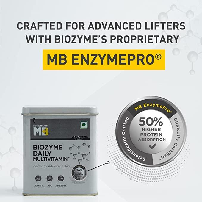 MuscleBlaze Biozyme Daily Multivitamin - Muscle Engine Supplement Store