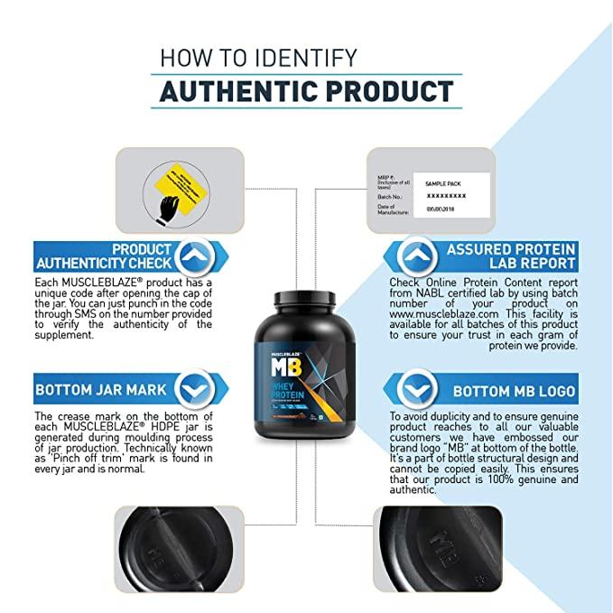 MuscleBlaze 100% Whey Protein - Muscle Engine Supplement Store