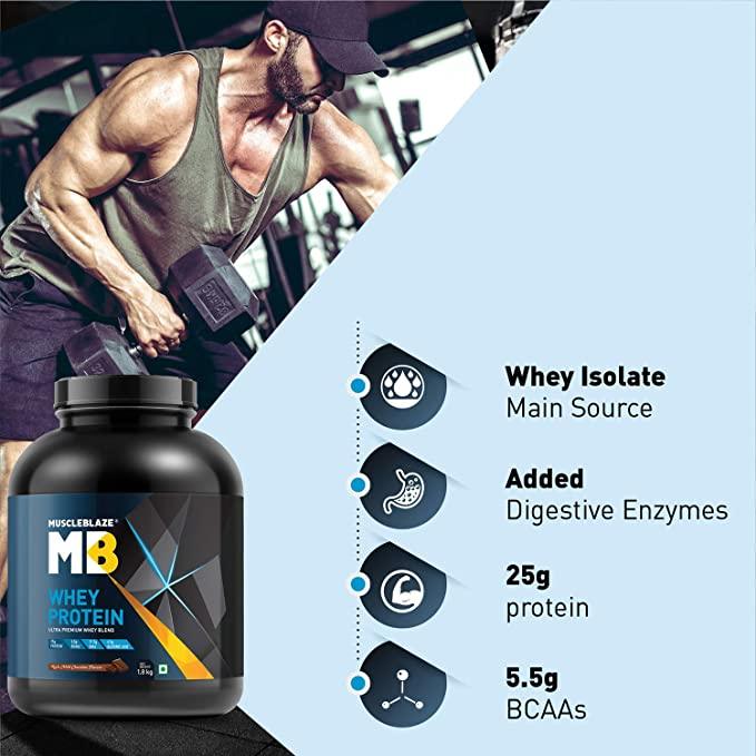 MuscleBlaze 100% Whey Protein - Muscle Engine Supplement Store