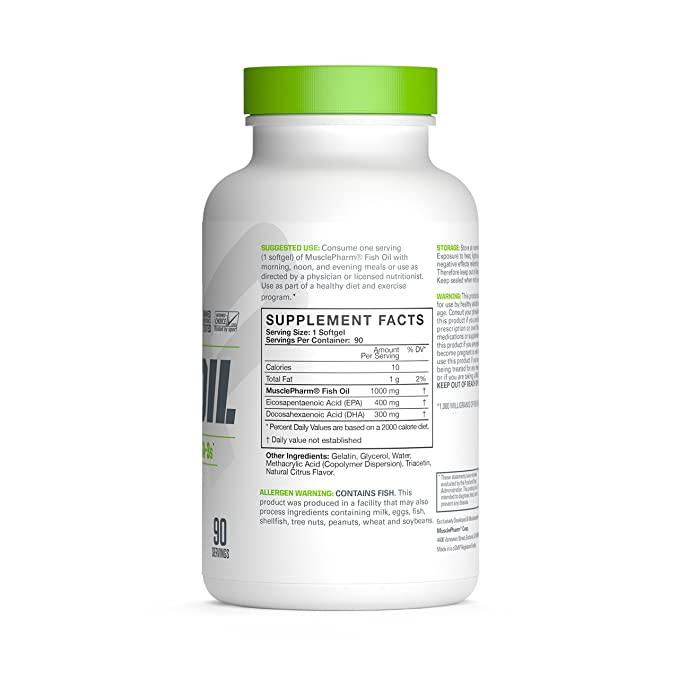 Muscle Pharm Fish Oil - Muscle Engine Supplement Store