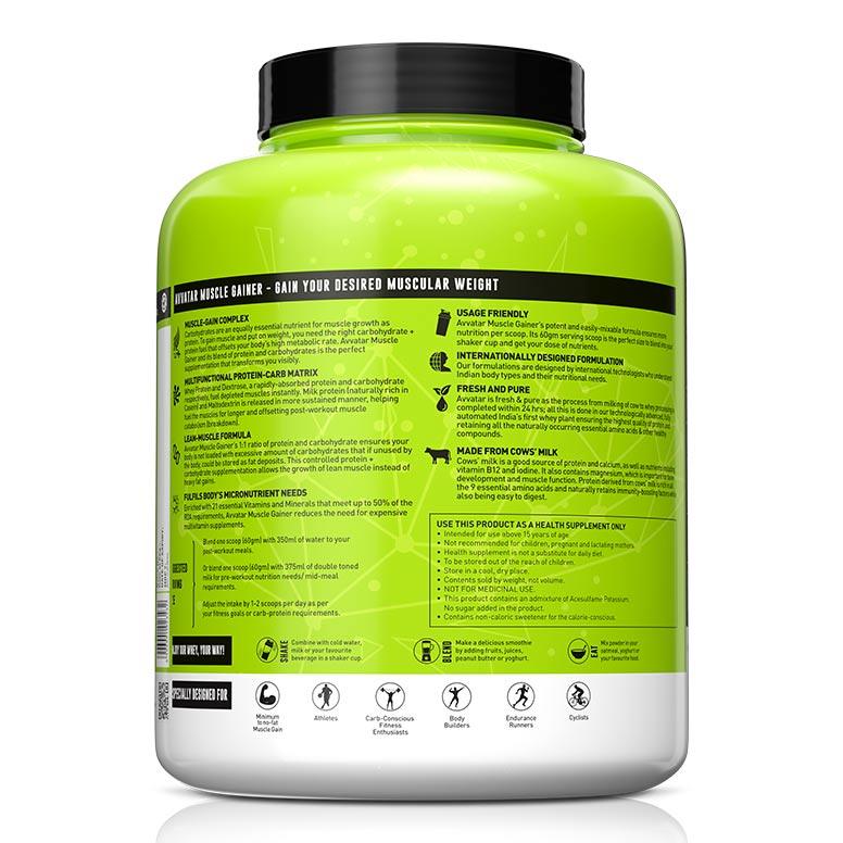 Avvatar Muscle Gainer - Muscle Engine Supplement Store