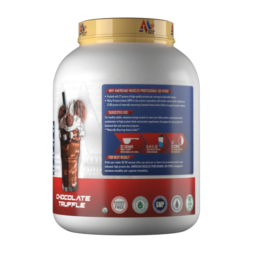 Americanz Muscle Iso Hydro Whey Protein - Muscle Engine Supplement Store