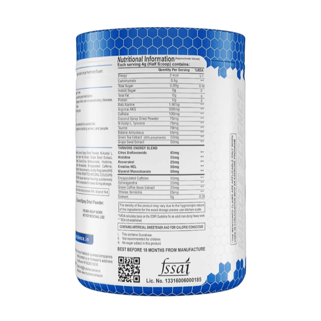 Muscle Science Ignitor Pre-Workout - Muscle Engine Supplement Store