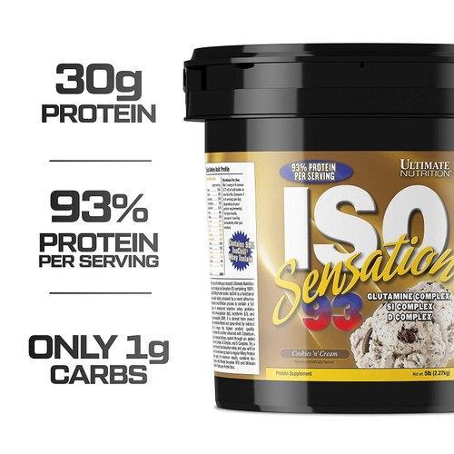 Ultimate Nutrition ISO Sensation 93 - Muscle Engine Supplement Store