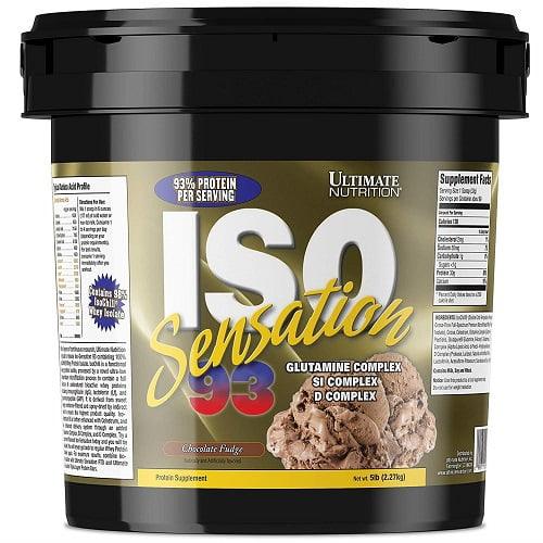 Ultimate Nutrition ISO Sensation 93 - Muscle Engine Supplement Store