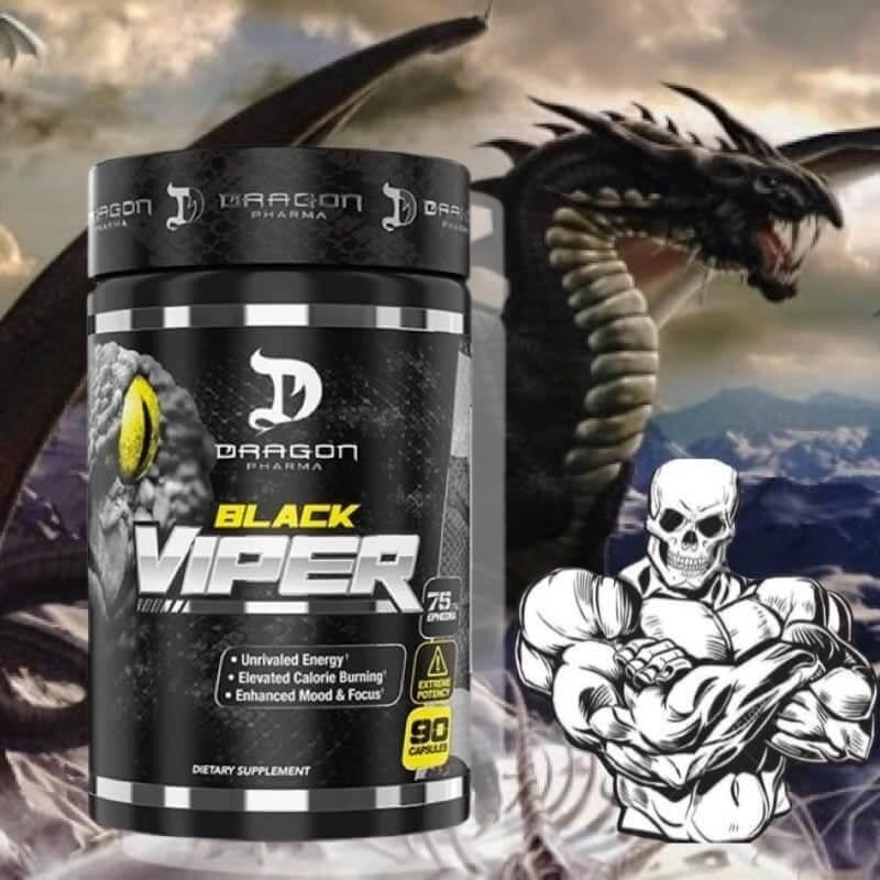 Dragon Pharma Black Viper Fat Burner - Muscle Engine Supplement Store