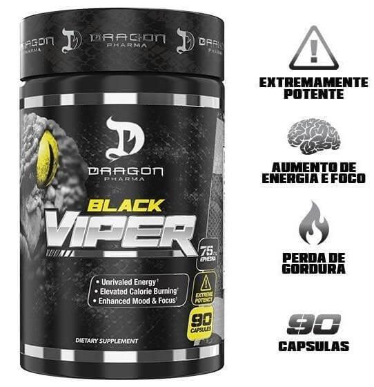 Dragon Pharma Black Viper Fat Burner - Muscle Engine Supplement Store