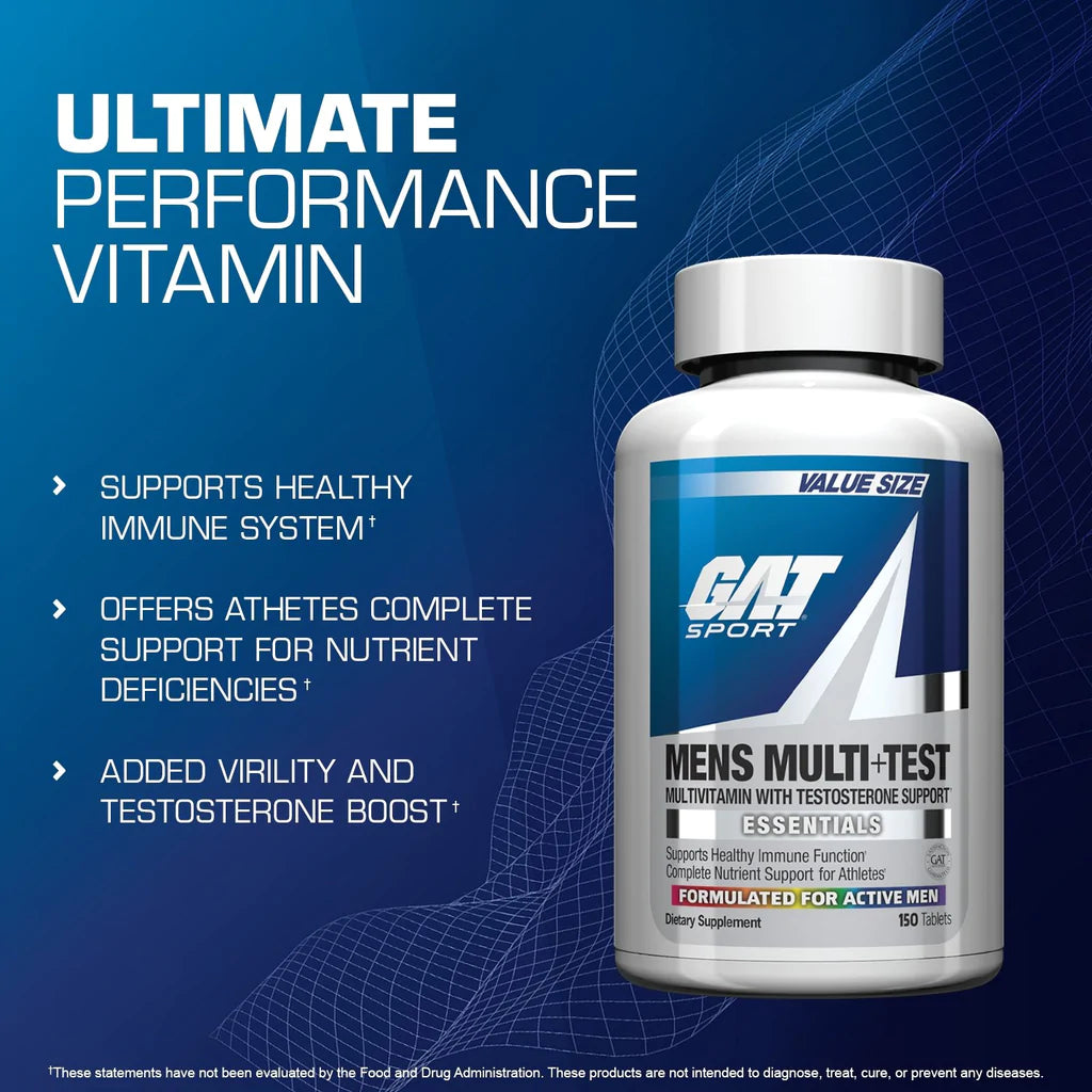 Gat Sports Multi-Test 60 Tablets - Muscle Engine Supplement Store