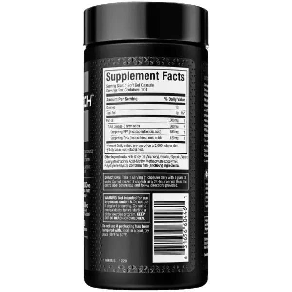 Muscletech Platinum 100% Omega Fish Oil - Muscle Engine Supplement Store
