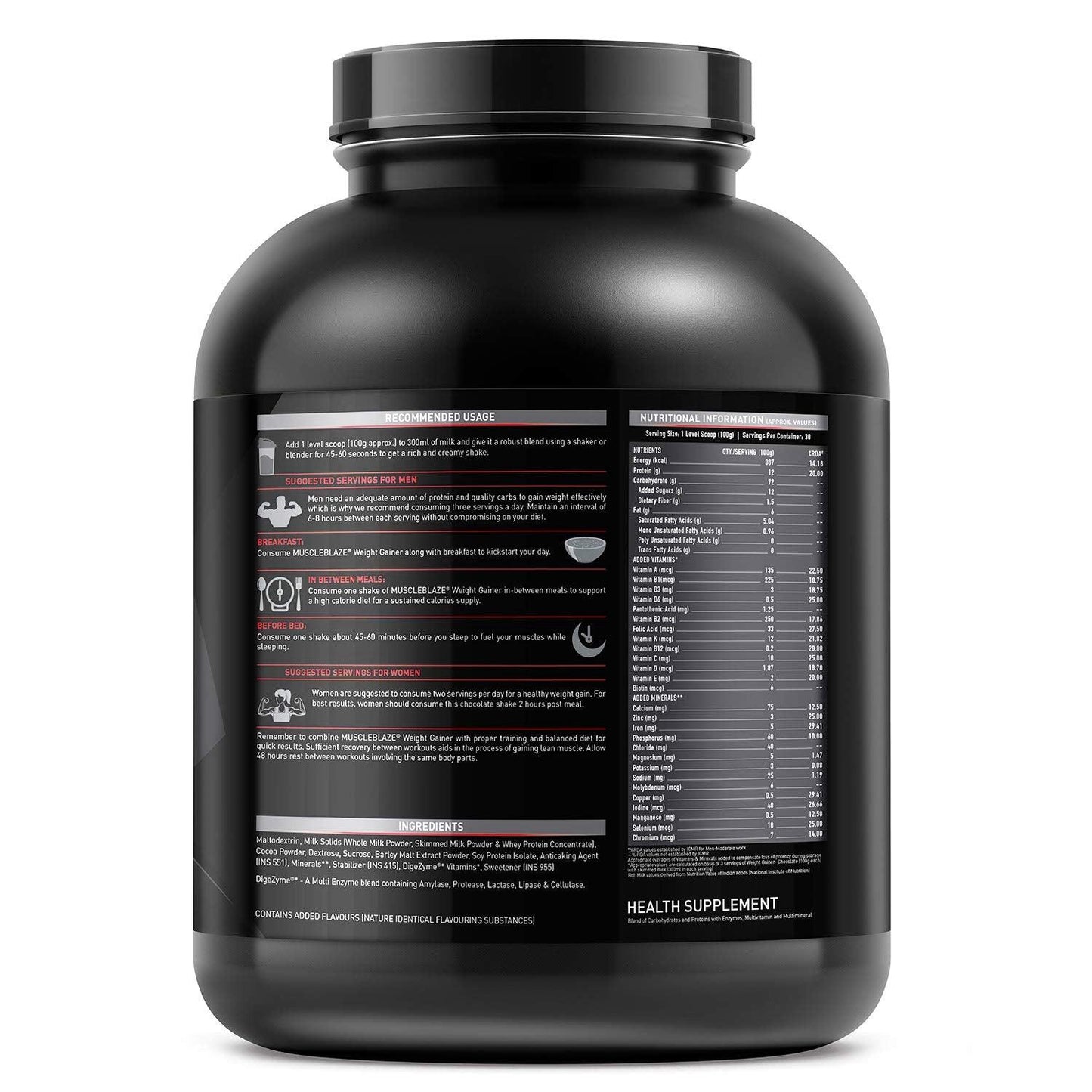 MuscleBlaze Weight Gainer - Muscle Engine Supplement Store