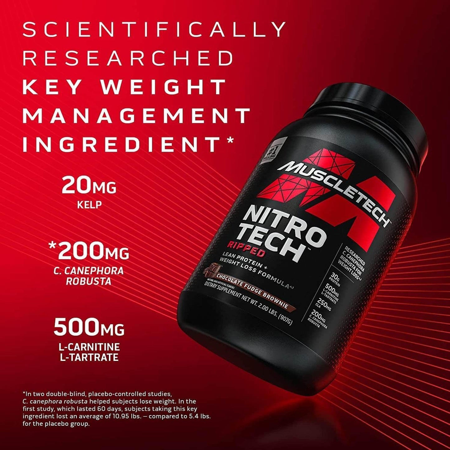 Muscletech Nitrotech Ripped Protein - Muscle Engine Supplement Store