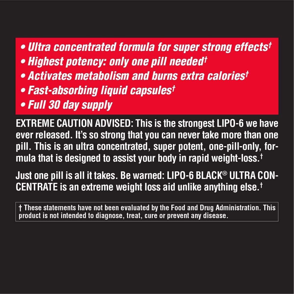 Nutrex Lipo 6 Black Ultra Concentrate - Muscle Engine Supplement Store