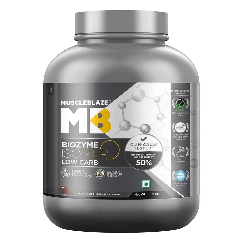 MuscleBlaze Biozyme Iso-Zero - Muscle Engine Supplement Store