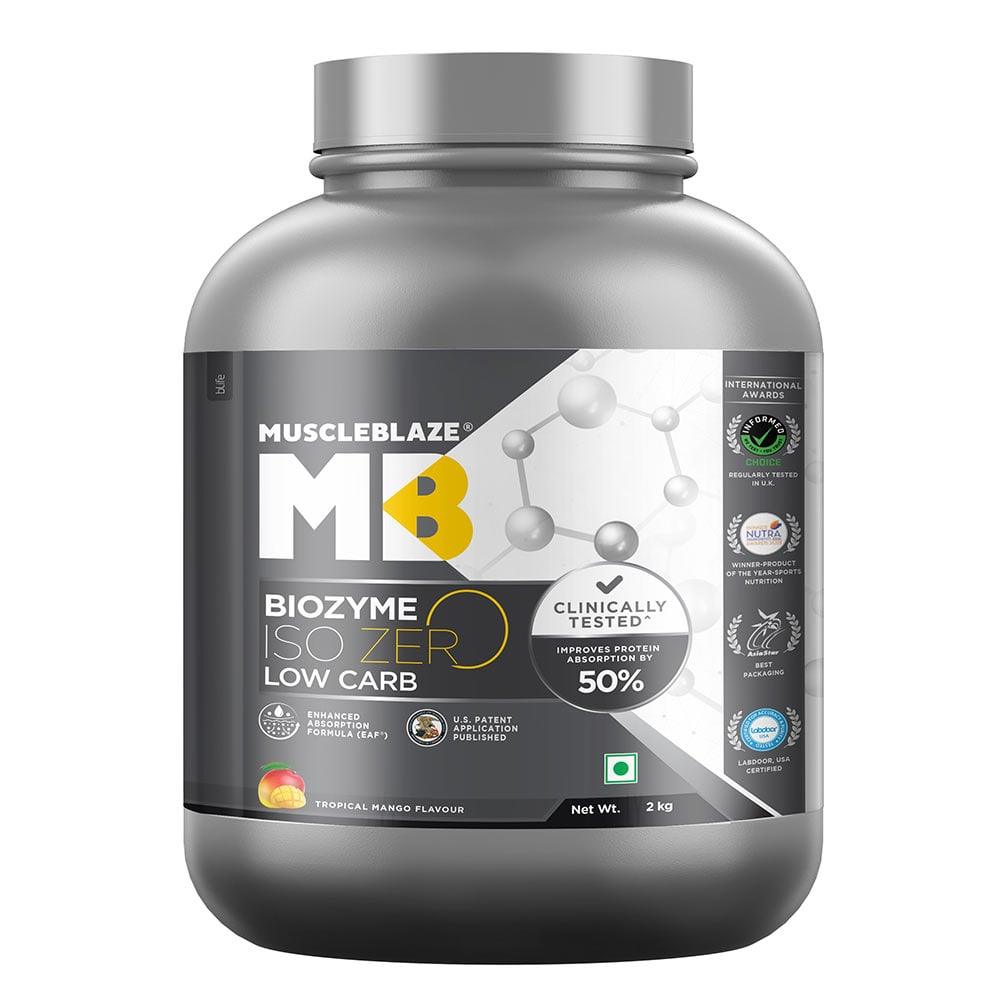 MuscleBlaze Biozyme Iso-Zero - Muscle Engine Supplement Store
