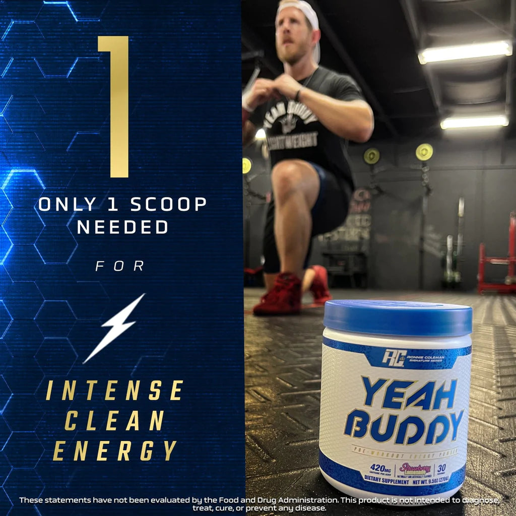 Ronnie Coleman Signature Series Yeah Buddy Pre-Workout - Muscle Engine Supplement Store