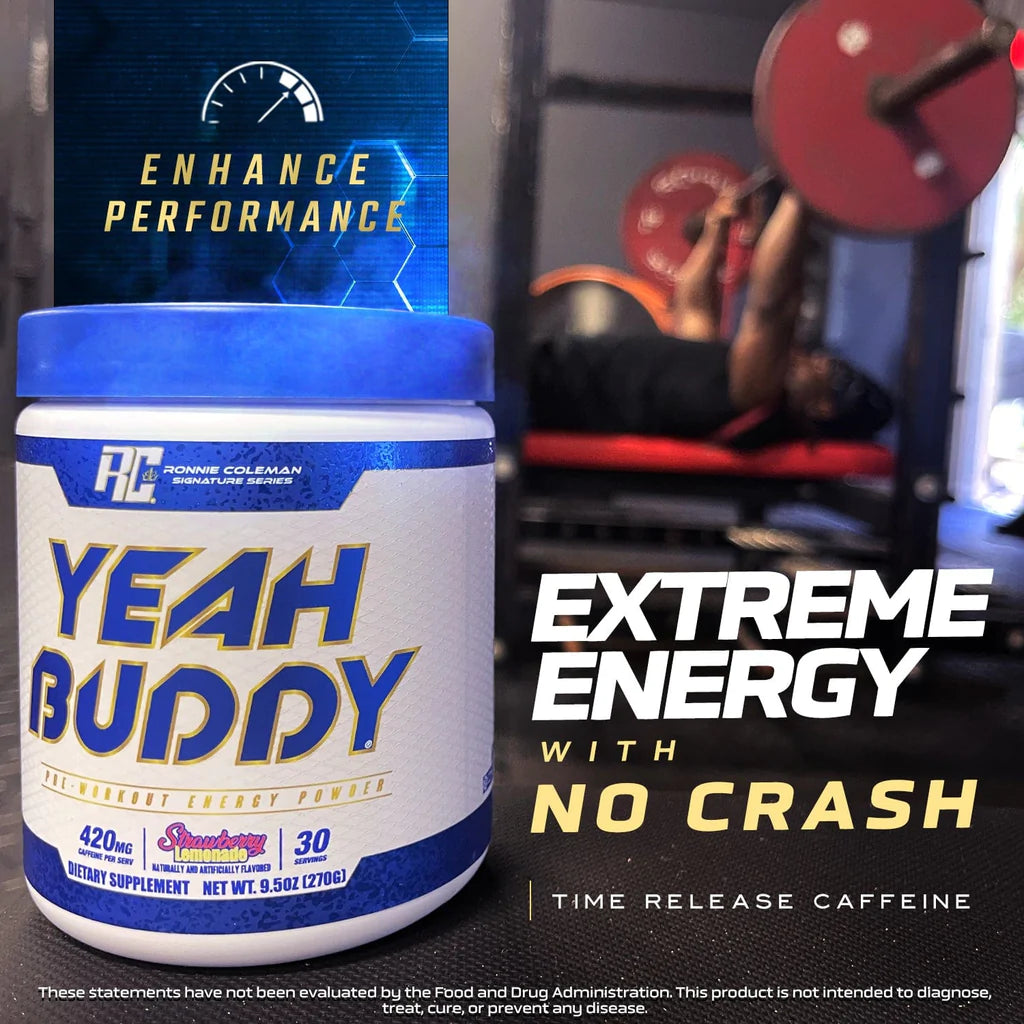 Ronnie Coleman Signature Series Yeah Buddy Pre-Workout - Muscle Engine Supplement Store