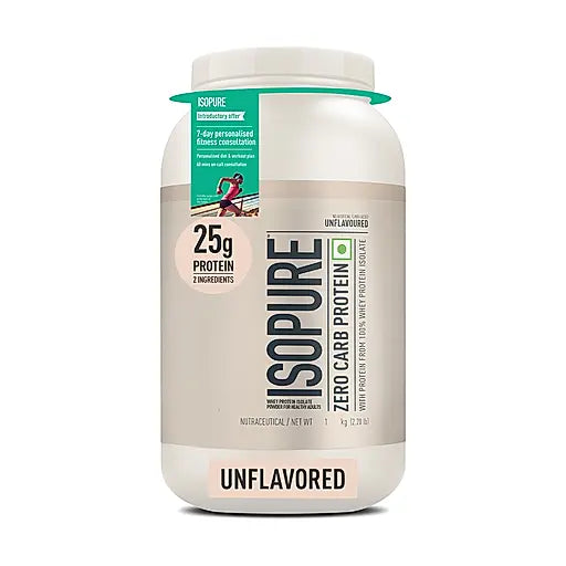 Isopure Whey Protein Isolate Powder with Vitamins for Immune Support