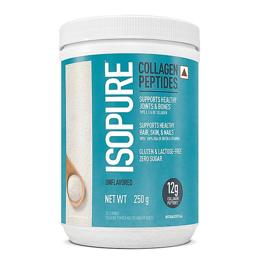 Isopure Collagen Peptides (12g/serve) with Type I,II & III Collagen