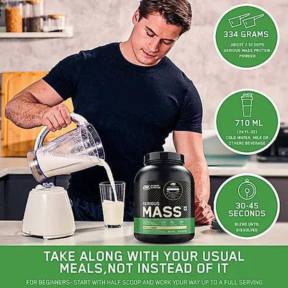 Optimum Nutrition (ON) Serious Mass Weight Gainer Powder - Muscle Engine Supplement Store