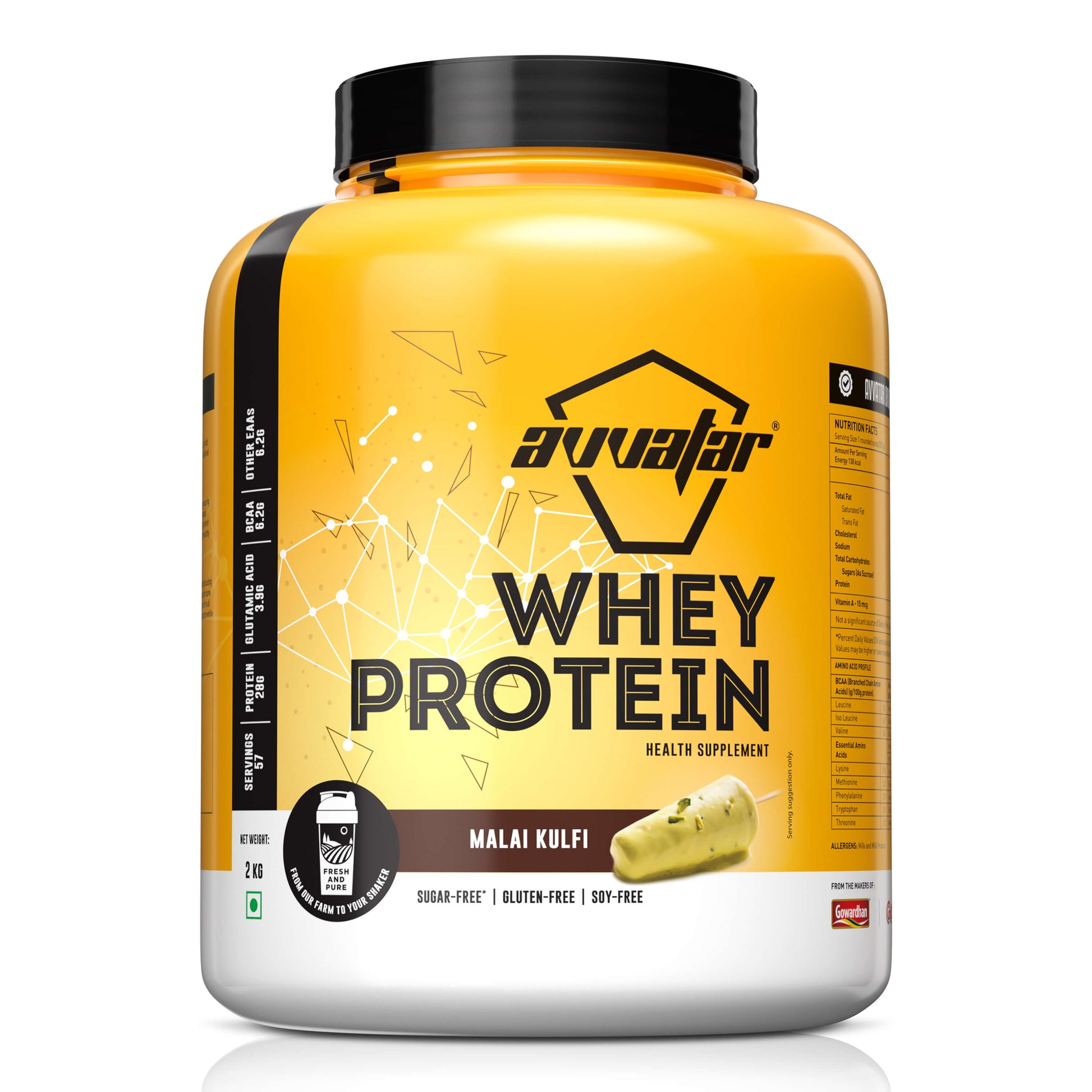 Avvatar Absolute 100% Whey Protein - Muscle Engine Supplement Store