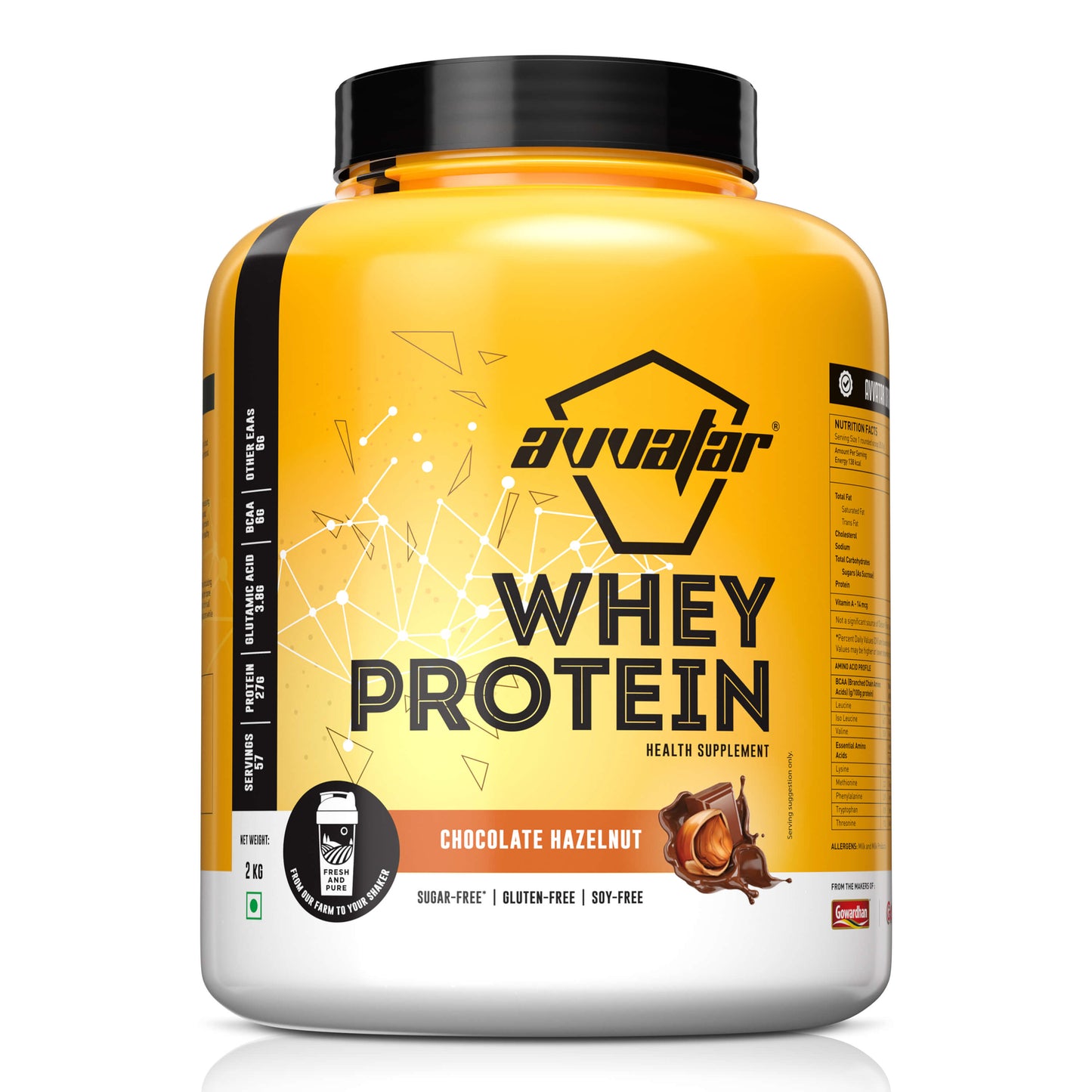 Avvatar Absolute 100% Whey Protein - Muscle Engine Supplement Store