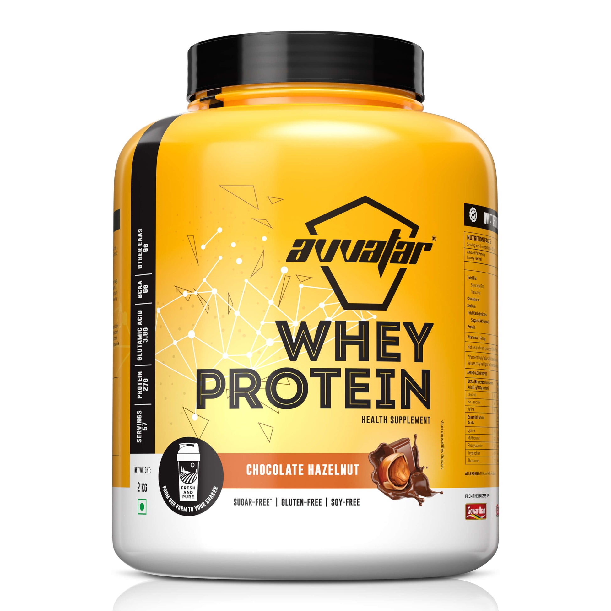 Avvatar Absolute 100% Whey Protein - Muscle Engine Supplement Store