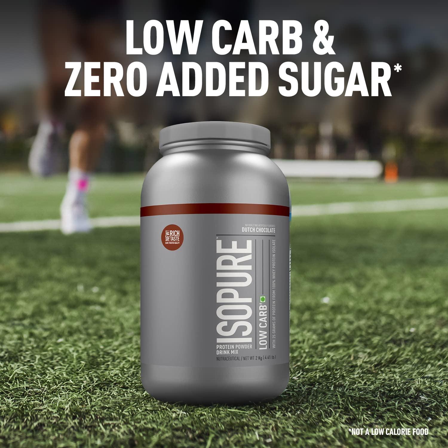 Isopure Low Carb Whey Protein Isolate Powder - Muscle Engine Supplement Store