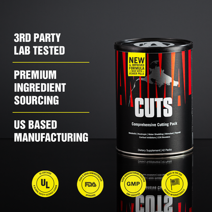 Universal Nutrition Animal Cuts Fat Burner - Muscle Engine Supplement Store