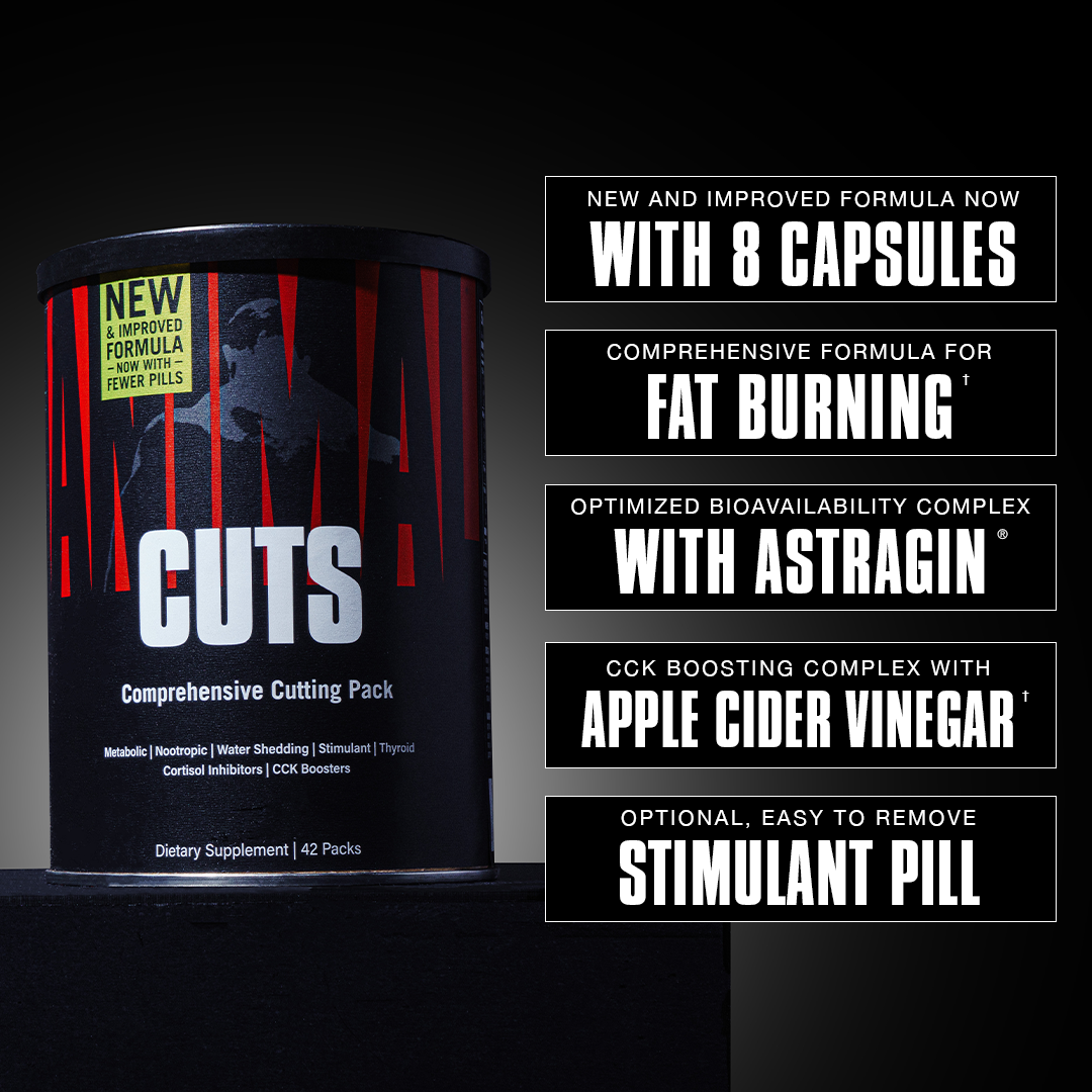 Universal Nutrition Animal Cuts Fat Burner - Muscle Engine Supplement Store