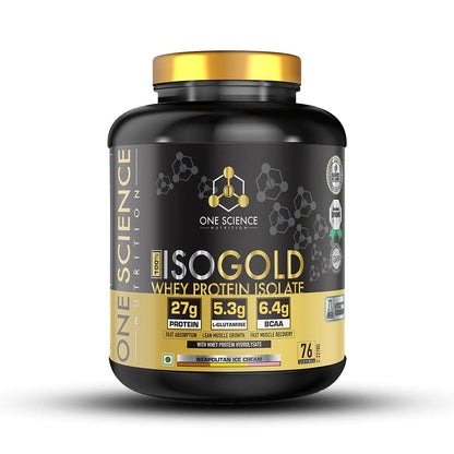 One Science Nutrition IsoGold Whey Protein - Muscle Engine Supplement Store