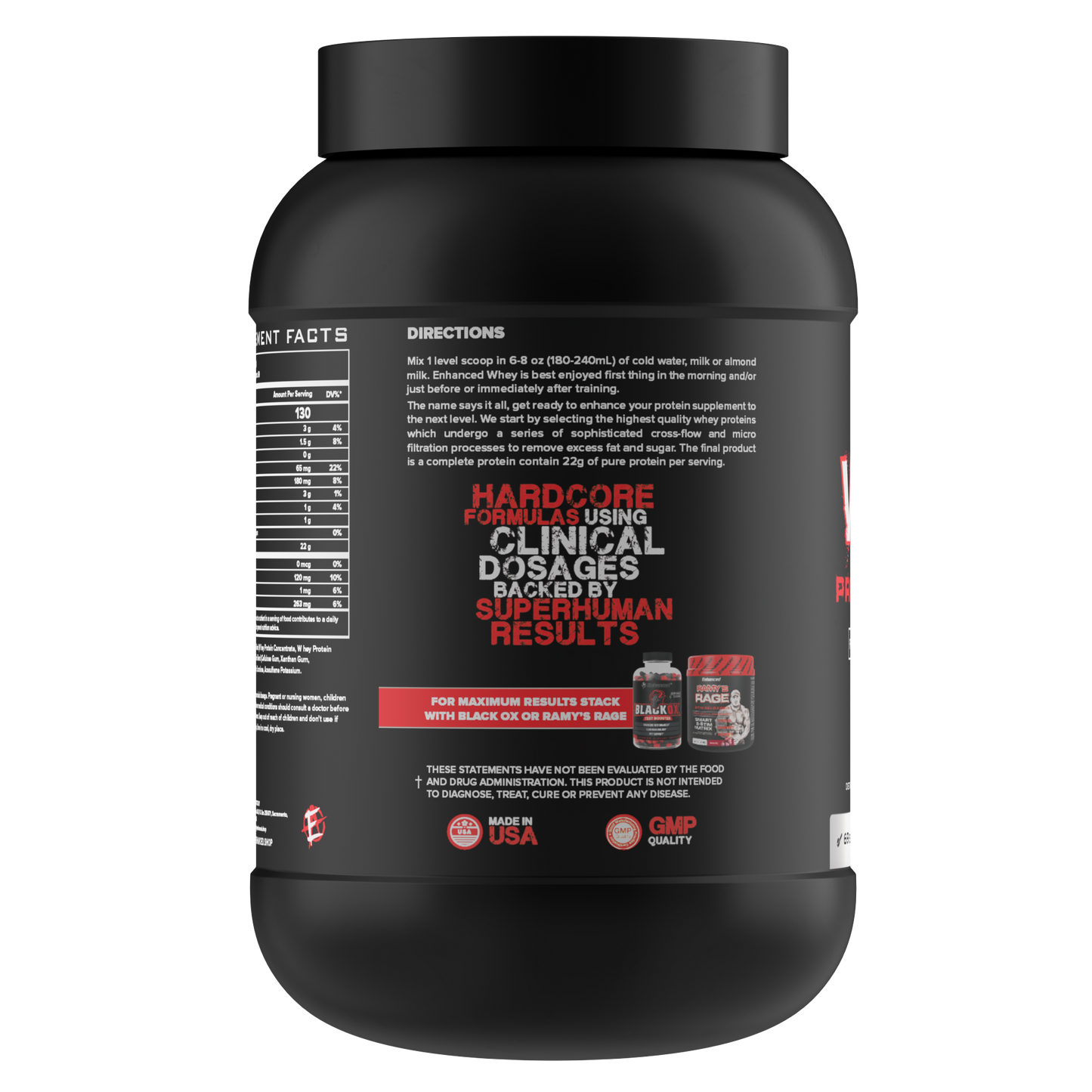 Enhanced Ramy"s Whey Protein