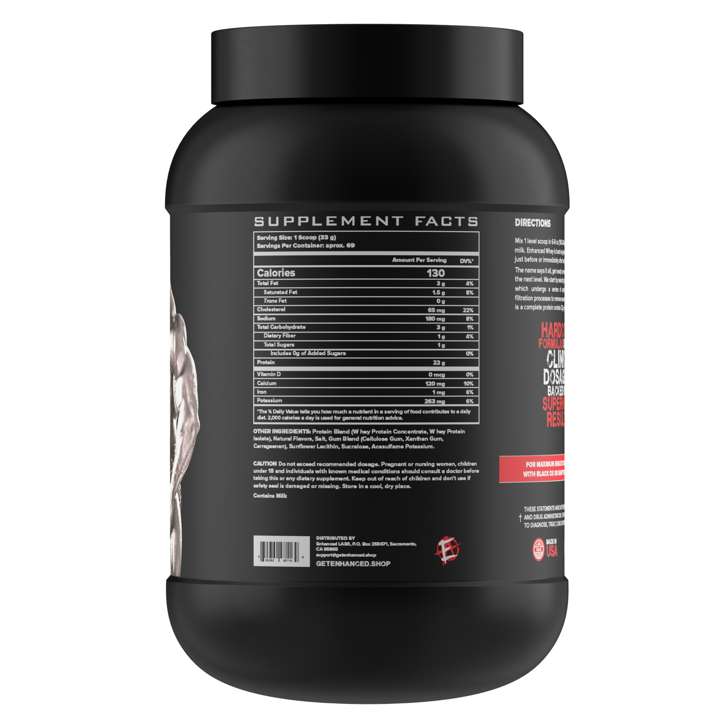 Enhanced Ramy"s Whey Protein