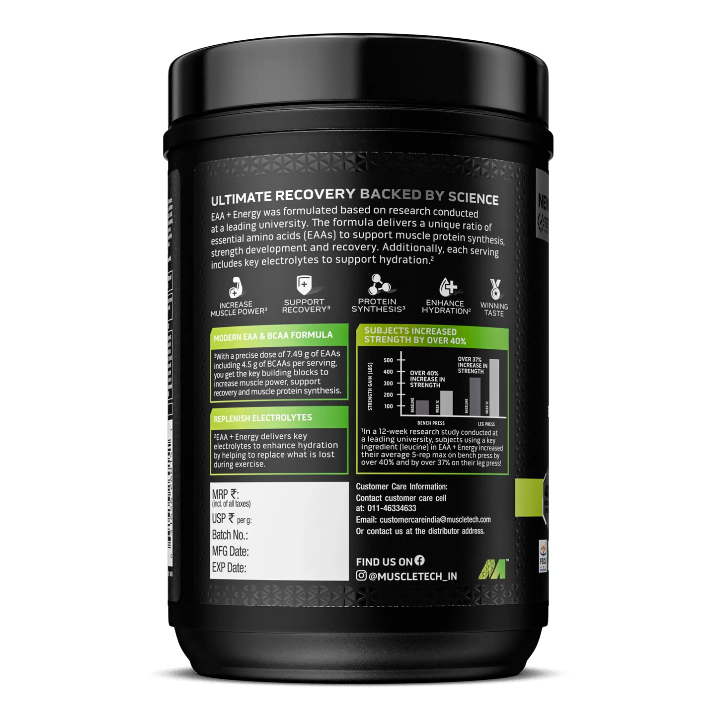 Muscletech  Eaa + Energy