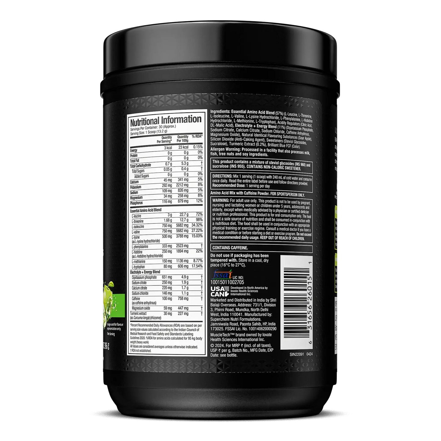 Muscletech  Eaa + Energy