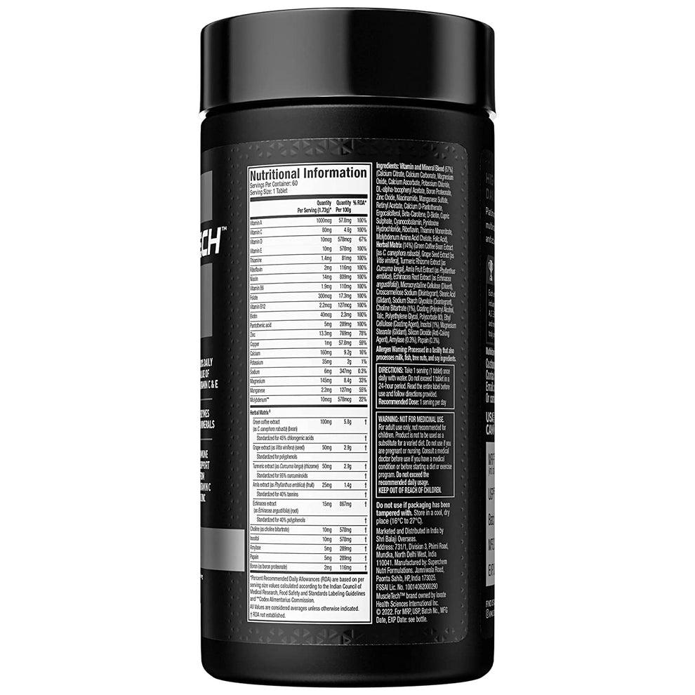 Muscletech Platinum Multivitamin - Muscle Engine Supplement Store