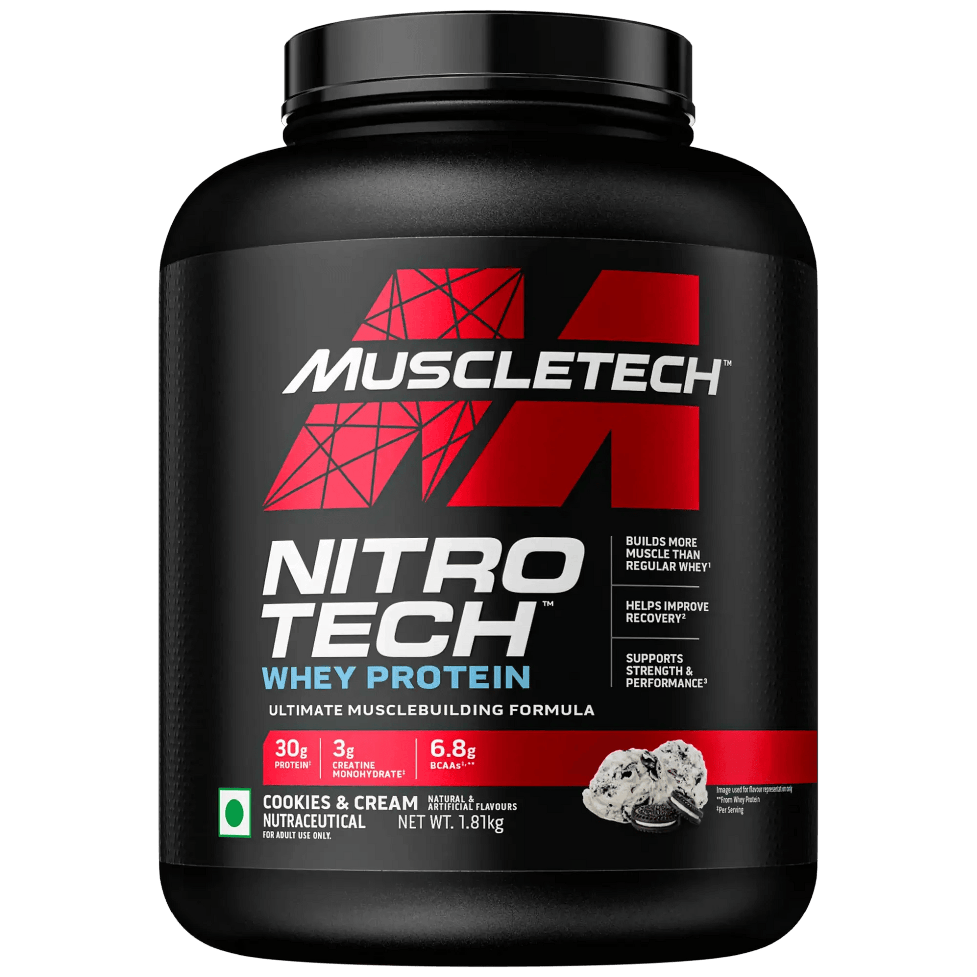 Muscletech Nitrotech Whey Protein - Muscle Engine Supplement Store